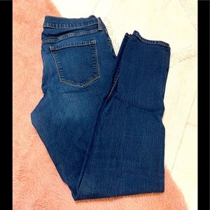 Old Navy size 12 LONG mid-rise original straight jeans